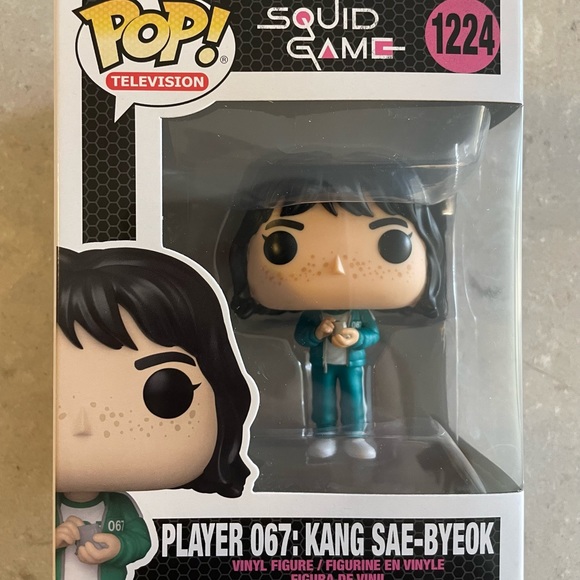 Funko POP! TV: Netflix Squid Game - Player 067: Kang Sae-byeok #1224 BNIB - Picture 3 of 8